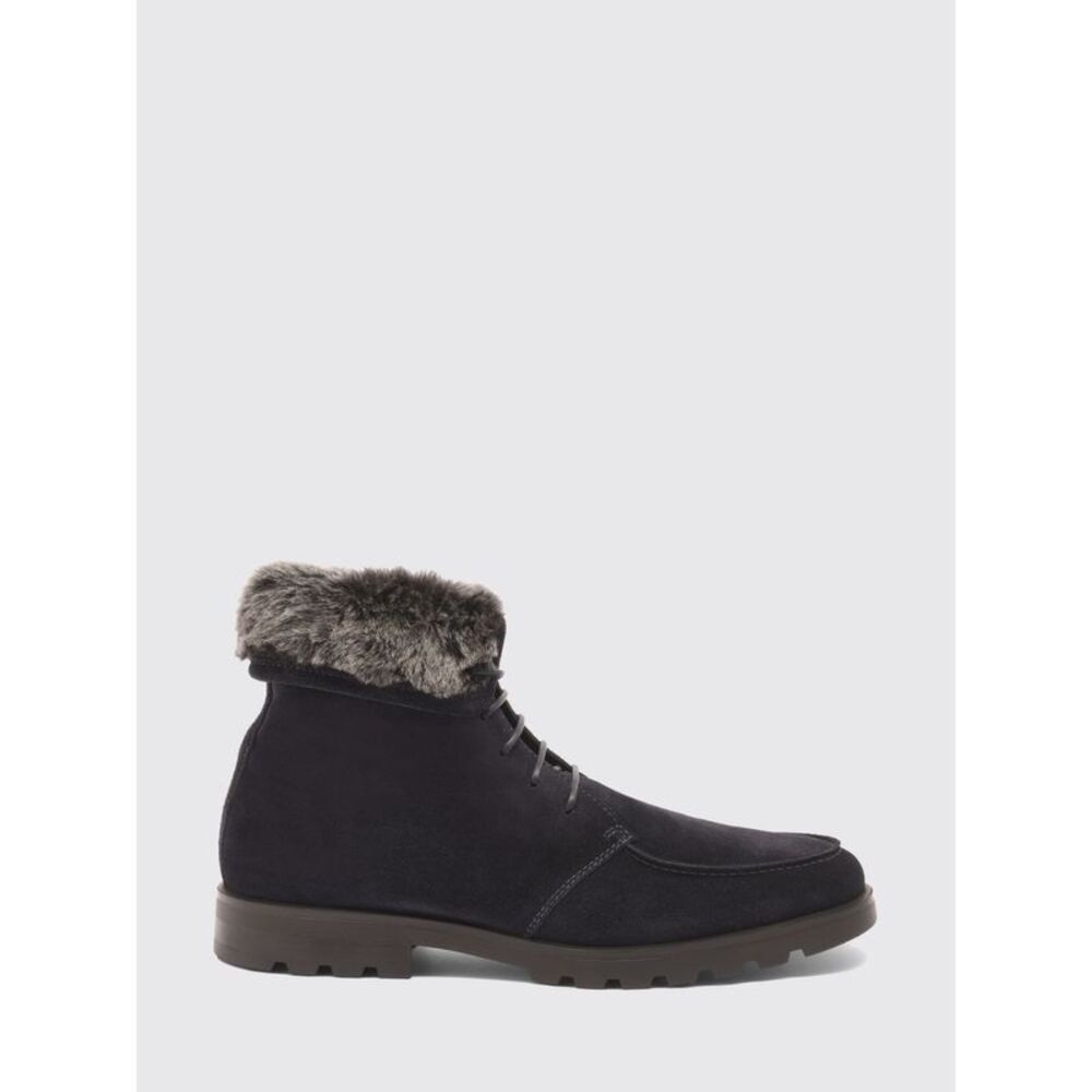 Santoni Boot Men Blue